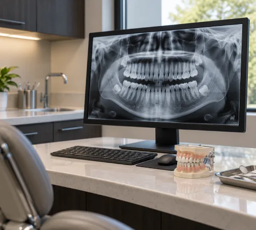 Examination and imaging help determine whether extraction is appropriate and how the procedure should be planned