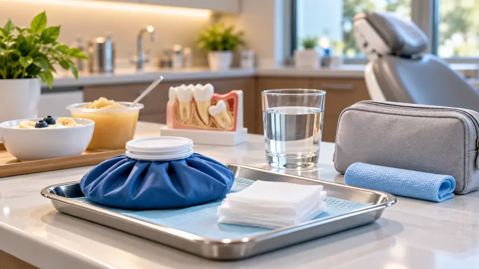 Postoperative care after wisdom tooth extraction